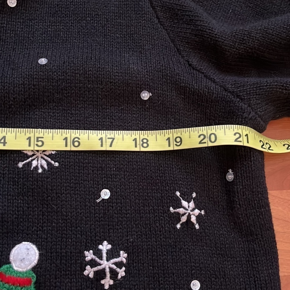 Basic Editions Holiday Women’s Ugly Christmas Swe… - image 6